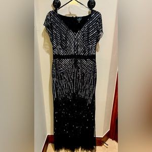 Adrianna Papell formal gown. Worn twice! Size is 14W with no alterations.